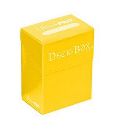Ultra Pro Light Yellow Deck Box