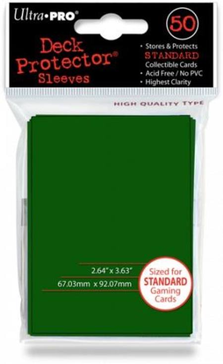 Buy Ultra Pro Matrix Green Deck Protectors (50CT) Regular Size Sleeves in NZ. 