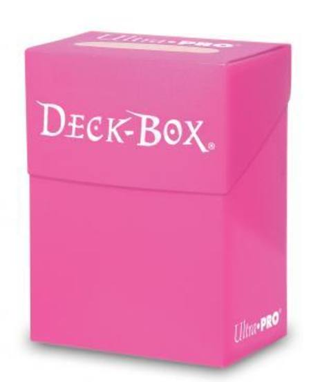 Ultra Pro Bright Pink Deck Box