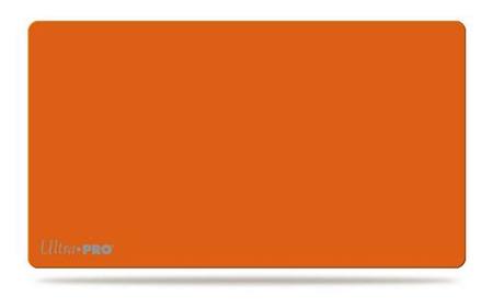 Ultra Pro Plain Orange w/Logo Playmat