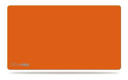 Buy Ultra Pro Plain Orange w/Logo Playmat in NZ.