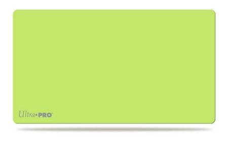 Ultra Pro Plain Lime Green w/Logo Playmat