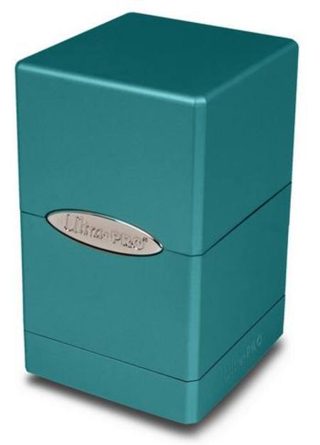 Ultra Pro Metallic Ocean Shimmer Satin Tower Deck Box