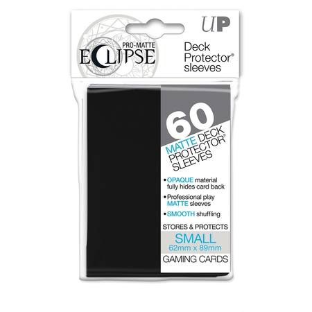 Ultra Pro YuGiOh Pro-Matte Eclipse (60CT) Black Sleeves