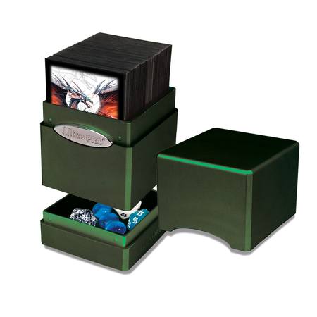 Ultra Pro Satin Tower - Radiant Amber Moss Deck Box