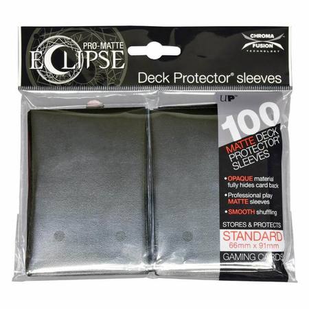 Ultra Pro Pro-Matte- Eclipse Jet Black (100CT) Regular Sleeves