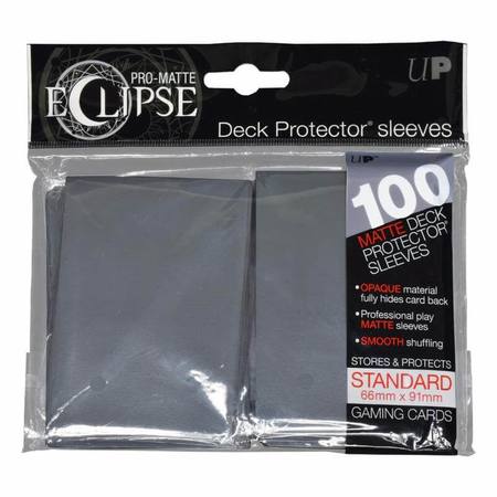 Ultra Pro Pro-Matte- Eclipse Smoke Grey (100CT) Regular Sleeves