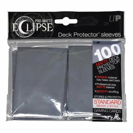 Buy Ultra Pro Pro-Matte- Eclipse Smoke Grey (100CT) Regular Sleeves in NZ. 