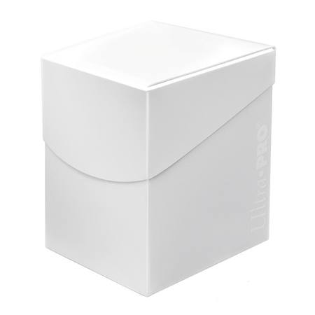 Buy Ultra Pro 100+ Eclipse Arctic White Deck Box in NZ.