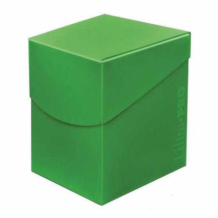 Buy Ultra Pro 100+ Eclipse Lime Green Deck Box in NZ.