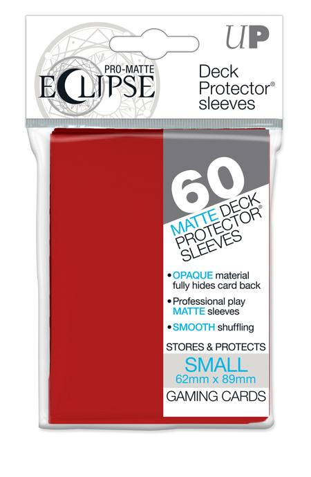 Ultra Pro YuGiOh PRO-Matte Eclipse (60CT) Apple Red Sleeves