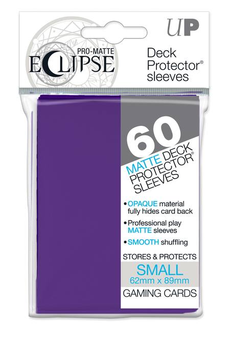 Ultra Pro YuGiOh PRO-Matte Eclipse (60CT) Royal Purple Sleeves