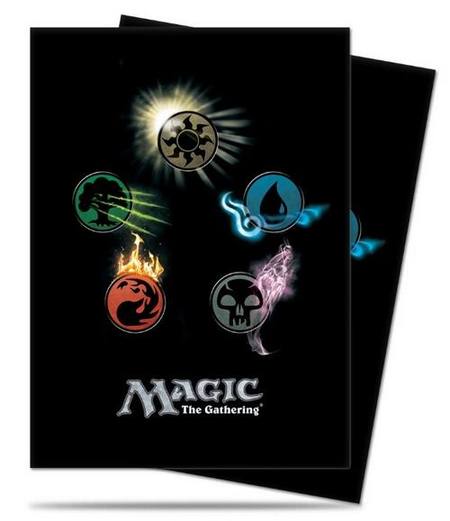 Buy Ultra Pro Magic Deck Protectors - Mana 4 Symbols Art Pic in NZ.