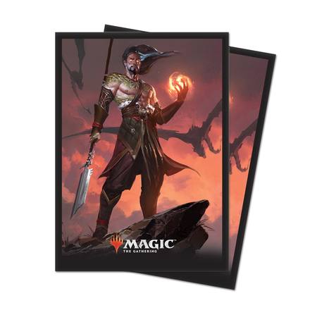 Buy Ultra Pro Magic M19 Deck Protector Sleeves Sarkhan, Fireblood in NZ.