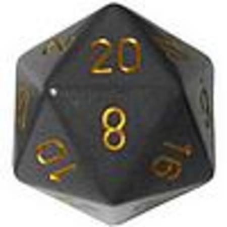 Opaque Jumbo 34mm D20 Dark Grey with Copper